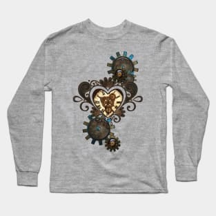 The heart of steampunk Long Sleeve T-Shirt